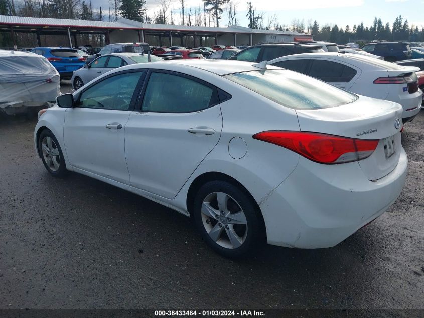 5NPDH4AE9DH342972 2013 Hyundai Elantra Gls