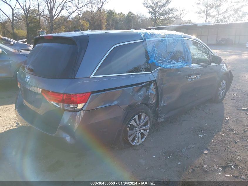 2014 Honda Odyssey Ex-L VIN: 5FNRL5H65EB022282 Lot: 38433559