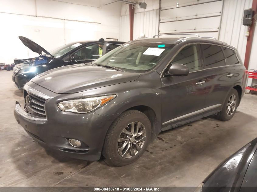 2014 Infiniti Qx60 VIN: 5N1AL0MM7EC552511 Lot: 40917722