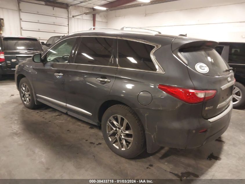 2014 Infiniti Qx60 VIN: 5N1AL0MM7EC552511 Lot: 40917722