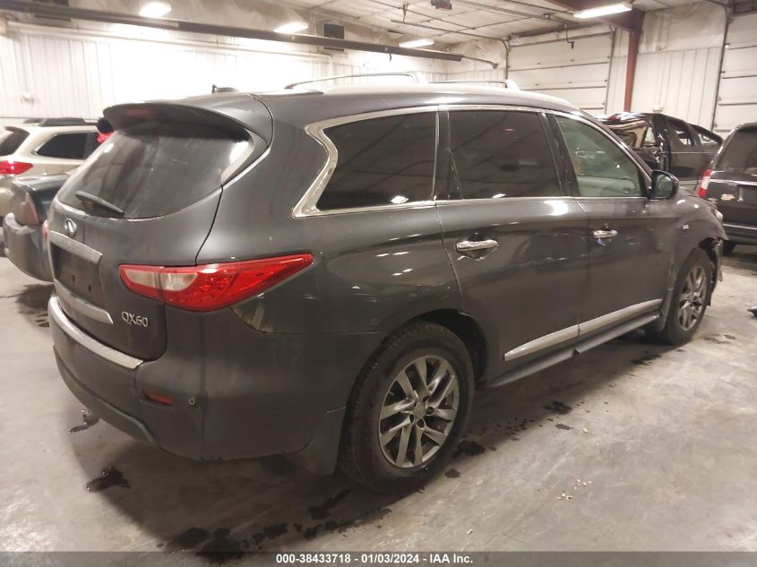 2014 Infiniti Qx60 VIN: 5N1AL0MM7EC552511 Lot: 40917722