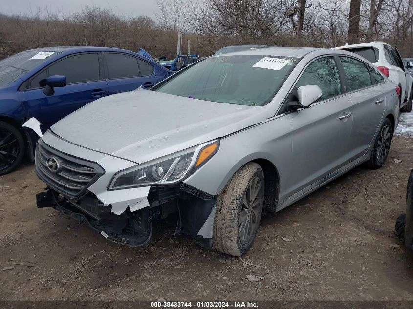 5NPE34AF6FH077071 2015 Hyundai Sonata Sport