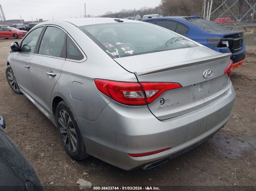 5NPE34AF6FH077071 2015 Hyundai Sonata Sport