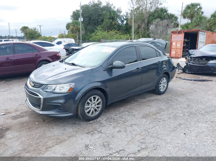 2019 Chevrolet Sonic Lt Auto VIN: 1G1JD5SB5K4100524 Lot: 38433747