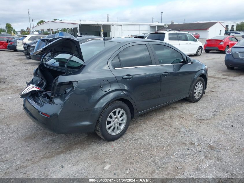 2019 Chevrolet Sonic Lt Auto VIN: 1G1JD5SB5K4100524 Lot: 38433747