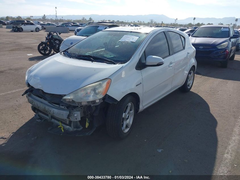 JTDKDTB36D1053128 2013 Toyota Prius C Two