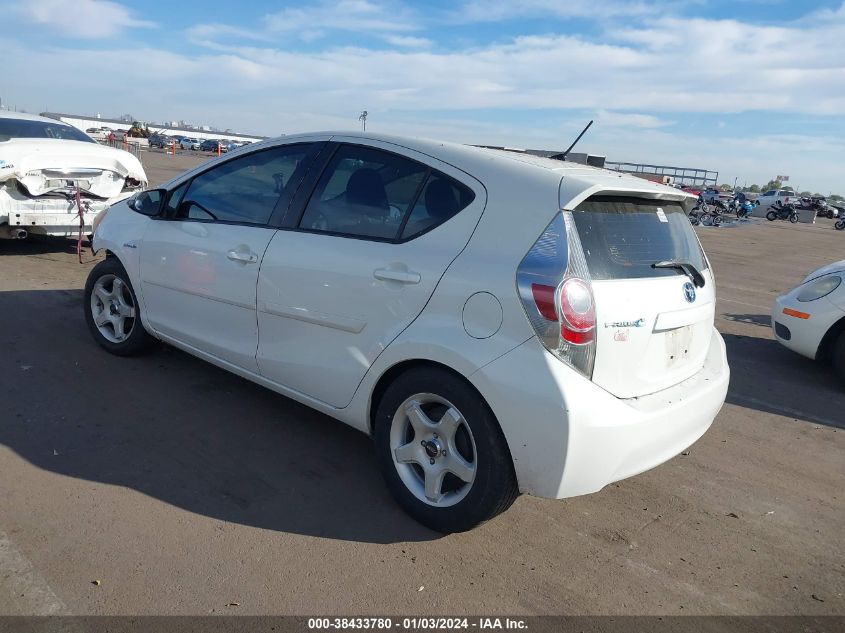 JTDKDTB36D1053128 2013 Toyota Prius C Two