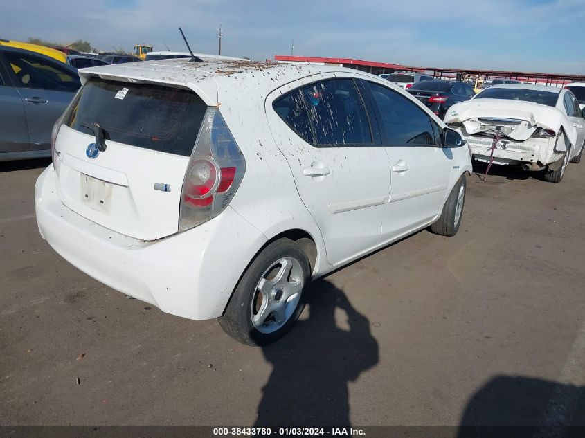 JTDKDTB36D1053128 2013 Toyota Prius C Two