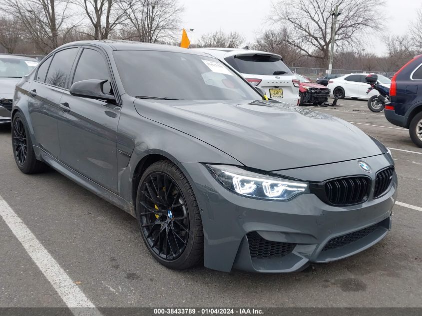 2018 BMW M3 Cs VIN: WBS8M9C54J5K99251 Lot: 38433789