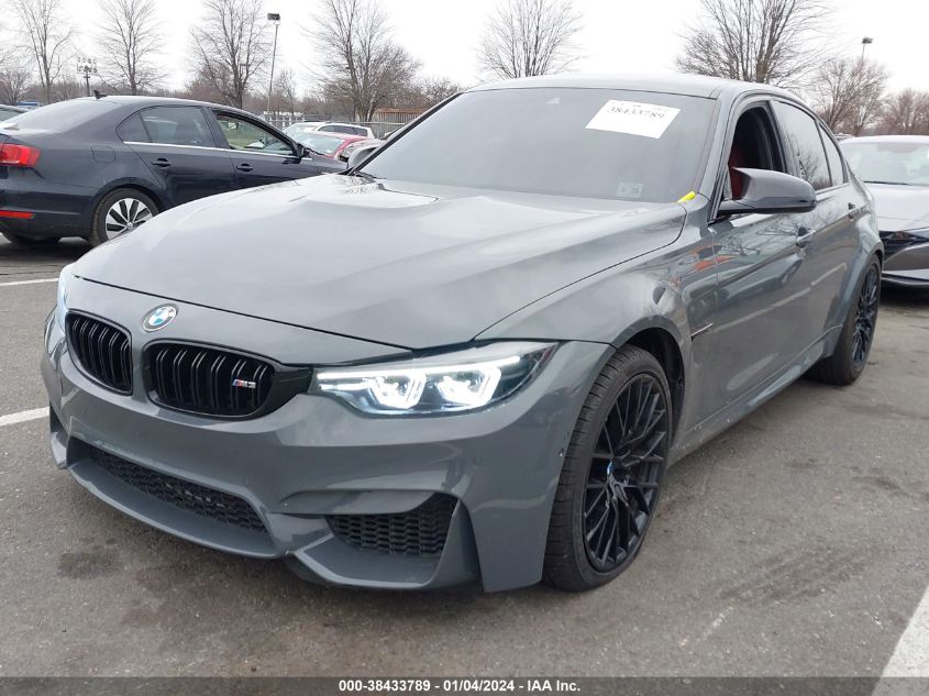 2018 BMW M3 Cs VIN: WBS8M9C54J5K99251 Lot: 38433789