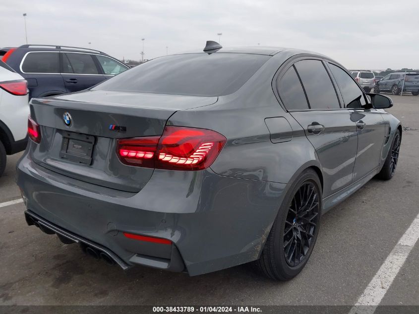 2018 BMW M3 Cs VIN: WBS8M9C54J5K99251 Lot: 38433789