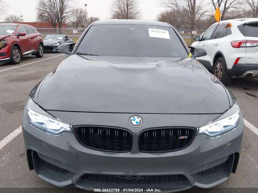 2018 BMW M3 Cs VIN: WBS8M9C54J5K99251 Lot: 38433789