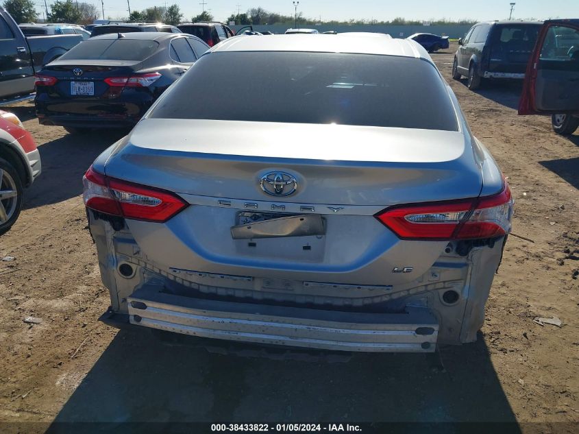 2018 Toyota Camry Le VIN: 4T1B11HK5JU591109 Lot: 38433822