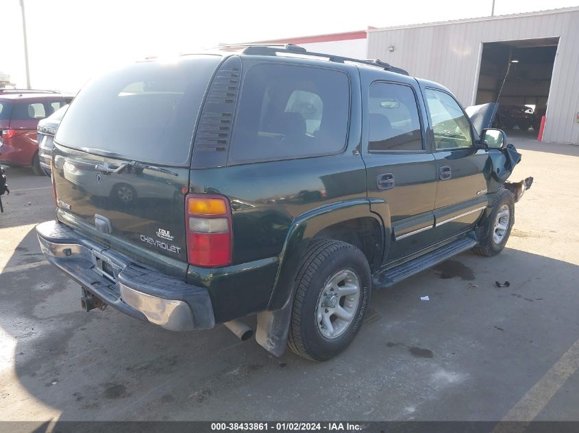 1GNEK13ZX2J281874 2002 Chevrolet Tahoe Ls