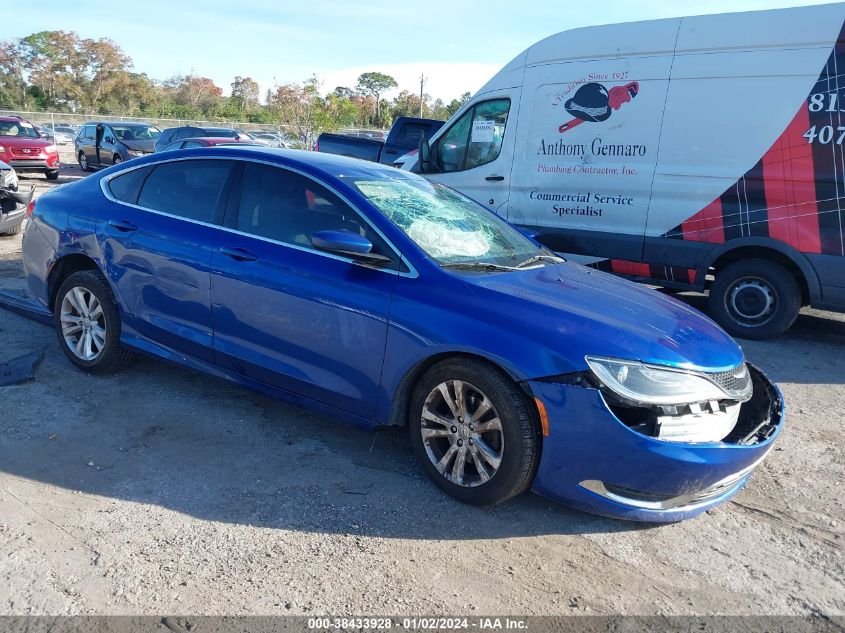 1C3CCCAB8FN542680 2015 Chrysler 200 Limited