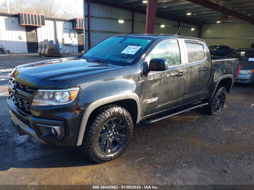 2022 Chevrolet Colorado 4Wd Short Box Z71 VIN: 1GCGTDEN4N1278645 Lot: 38433962