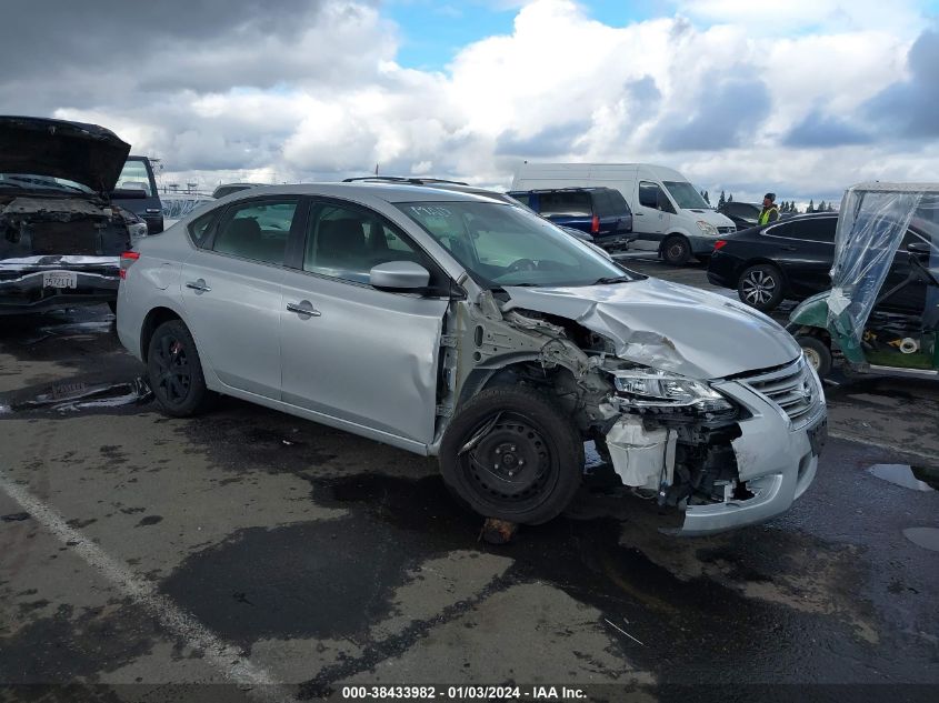 3N1AB7AP8FY291464 2015 Nissan Sentra S