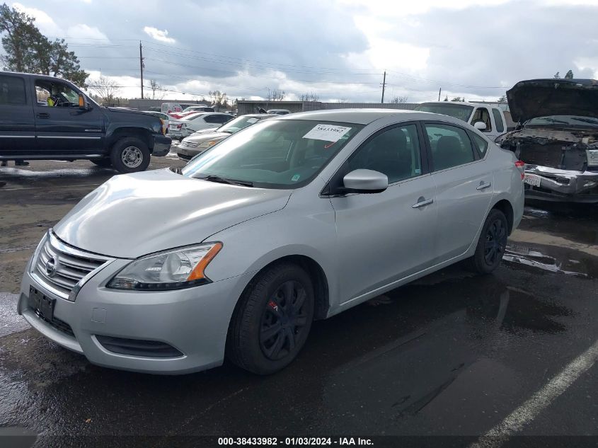 3N1AB7AP8FY291464 2015 Nissan Sentra S