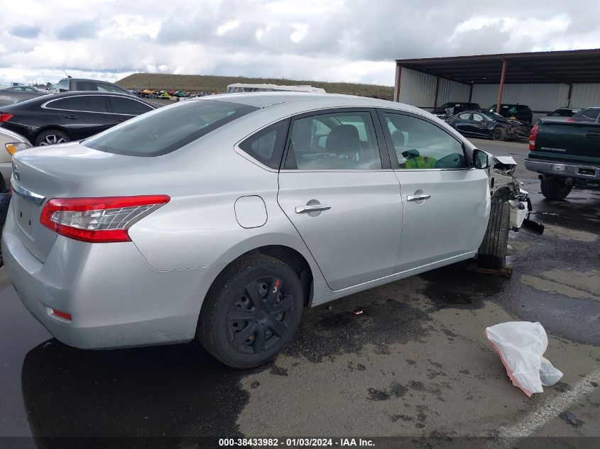 3N1AB7AP8FY291464 2015 Nissan Sentra S