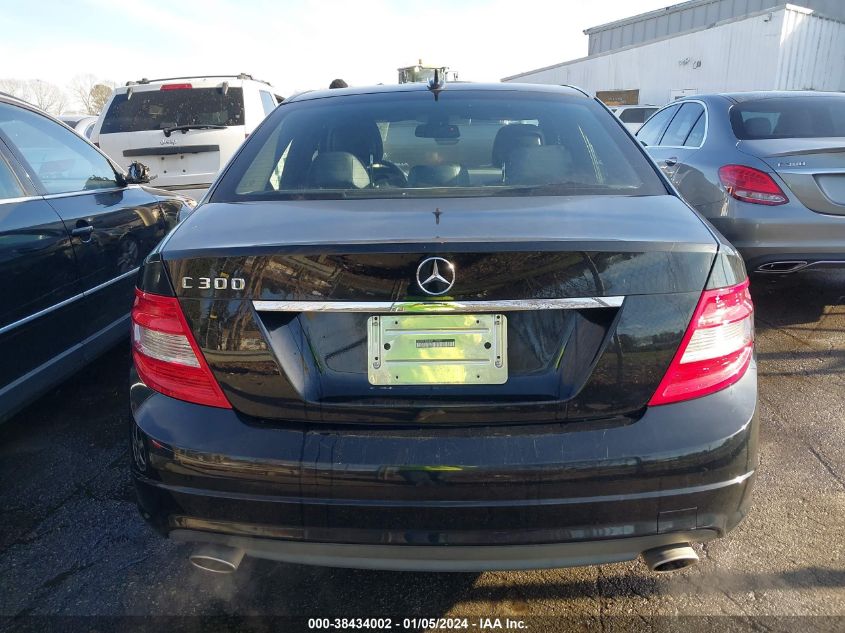 2011 Mercedes-Benz C 300 Luxury/Sport VIN: WDDGF5EB6BR179055 Lot: 38434002