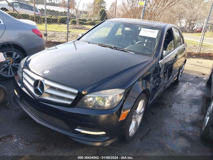 2011 Mercedes-Benz C 300 Luxury/Sport VIN: WDDGF5EB6BR179055 Lot: 38434002