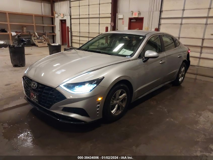 2021 Hyundai Sonata Se VIN: 5NPEG4JAXMH080416 Lot: 38434006