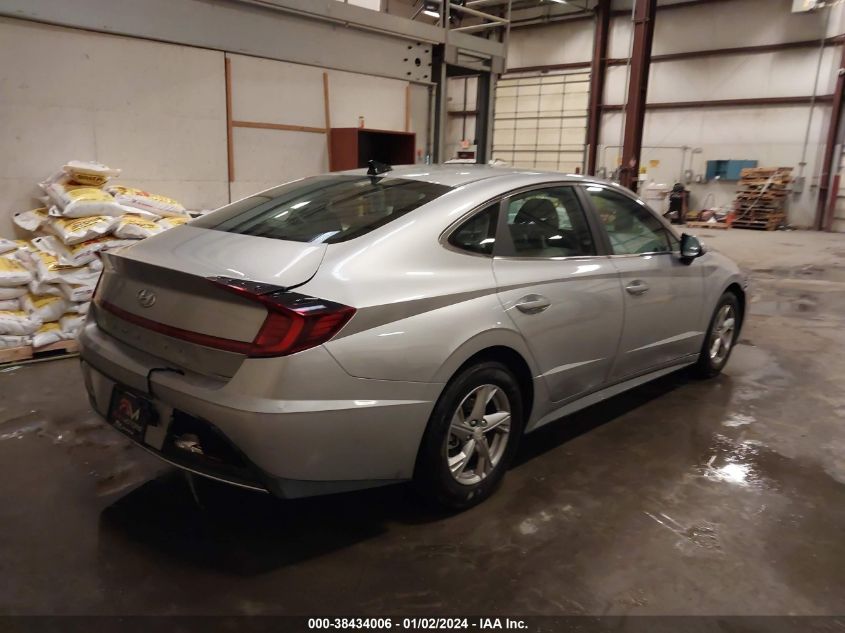 2021 Hyundai Sonata Se VIN: 5NPEG4JAXMH080416 Lot: 38434006