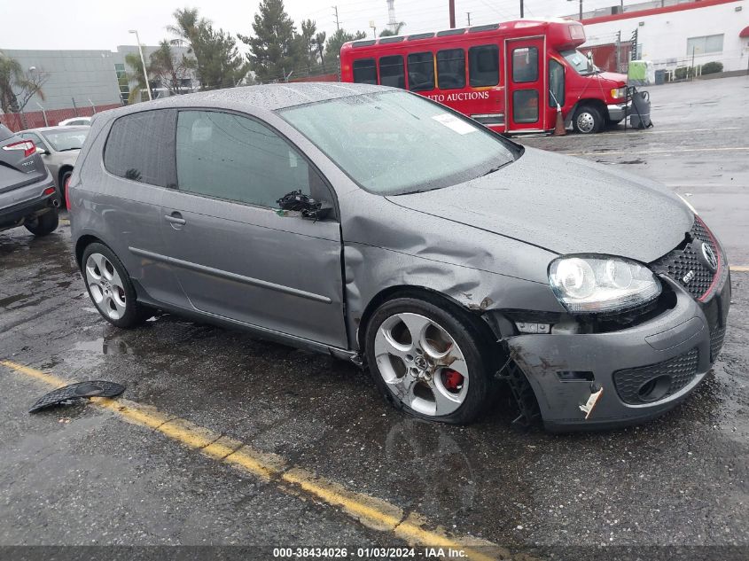 WVWFD71K09W132550 2009 Volkswagen Gti 2-Door W/Pzev (A6) (Discontinued)