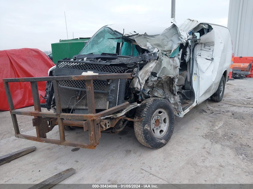 2017 Chevrolet Express 2500 Work Van VIN: 1GCWGAFF2H1224271 Lot: 38434086