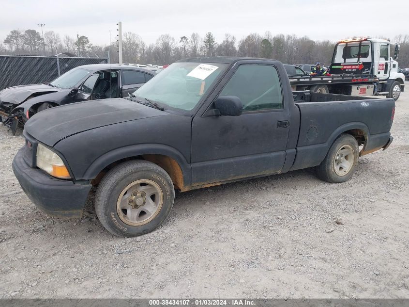 1GTCS14W8Y8114434 2000 GMC Sonoma Sl