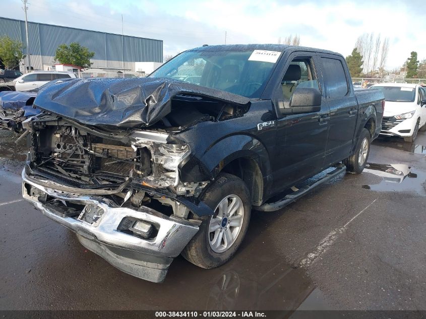 1FTEW1CB5JKD84807 2018 Ford F-150 Xlt