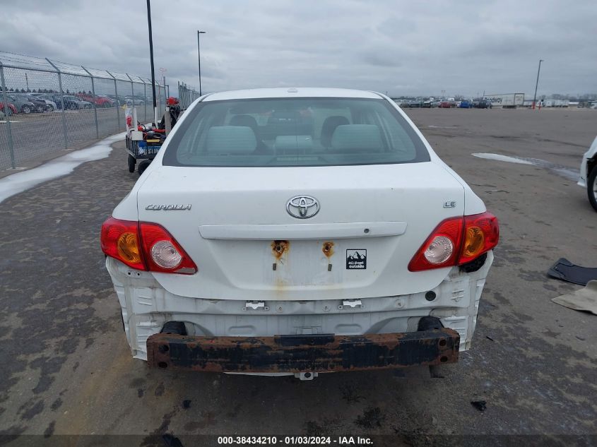 1NXBU4EE1AZ258705 2010 Toyota Corolla Le