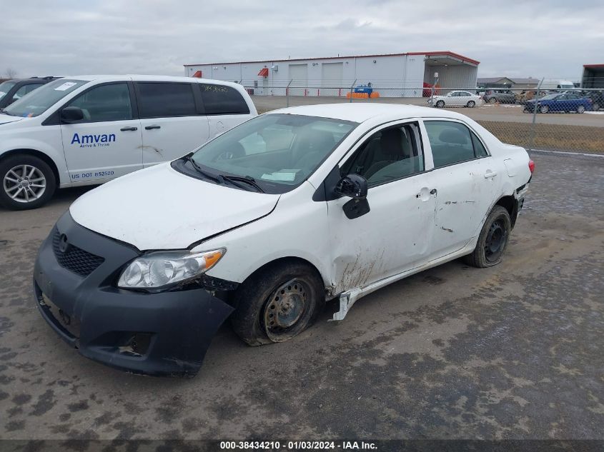 1NXBU4EE1AZ258705 2010 Toyota Corolla Le