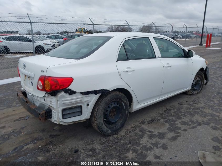 1NXBU4EE1AZ258705 2010 Toyota Corolla Le