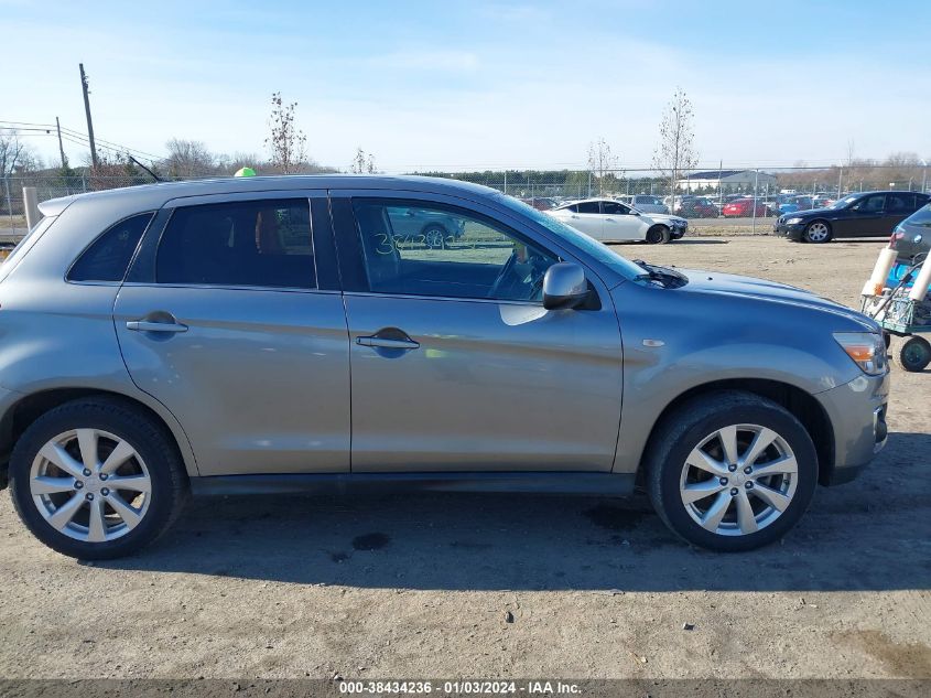 2014 Mitsubishi Outlander Sport Se VIN: 4A4AR4AU4EE001366 Lot: 38434236