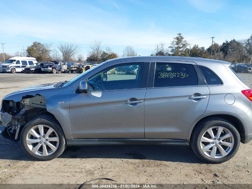 2014 Mitsubishi Outlander Sport Se VIN: 4A4AR4AU4EE001366 Lot: 38434236