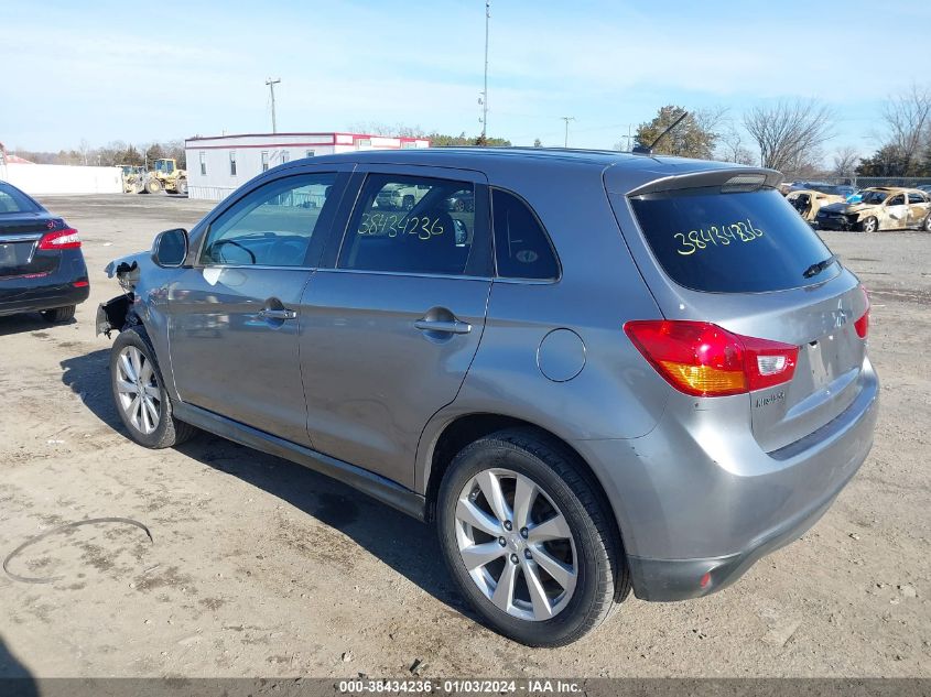 2014 Mitsubishi Outlander Sport Se VIN: 4A4AR4AU4EE001366 Lot: 38434236