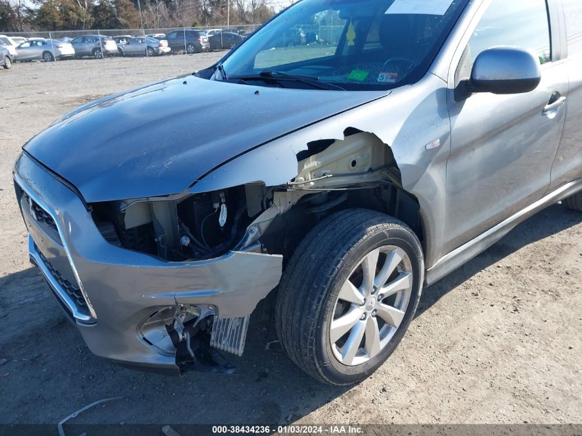 2014 Mitsubishi Outlander Sport Se VIN: 4A4AR4AU4EE001366 Lot: 38434236