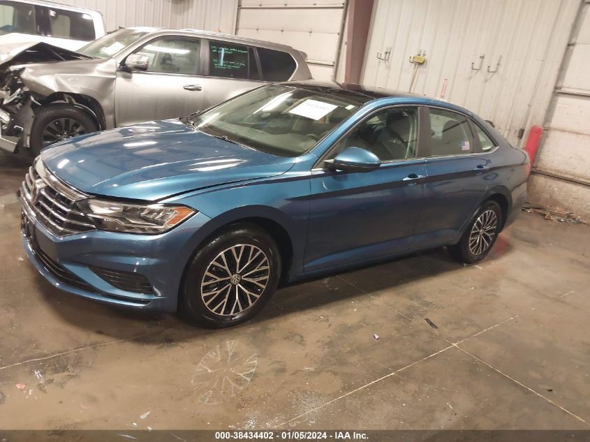 2019 Volkswagen Jetta 1.4T R-Line/1.4T S/1.4T Se VIN: 3VWC57BU8KM108421 Lot: 38434402