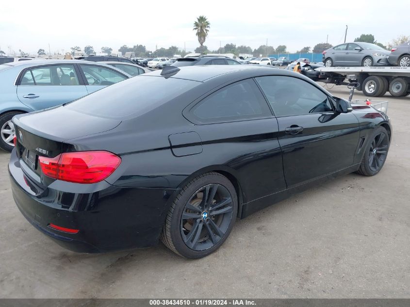 2015 BMW 428I VIN: WBA3N3C54FK233624 Lot: 38434510