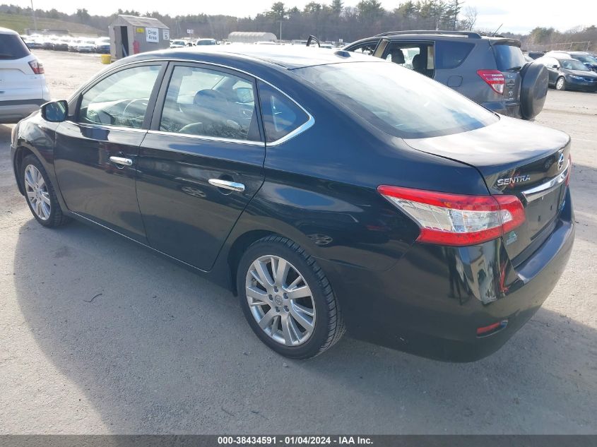 2013 Nissan Sentra Sl VIN: 3N1AB7AP0DL730361 Lot: 38434591