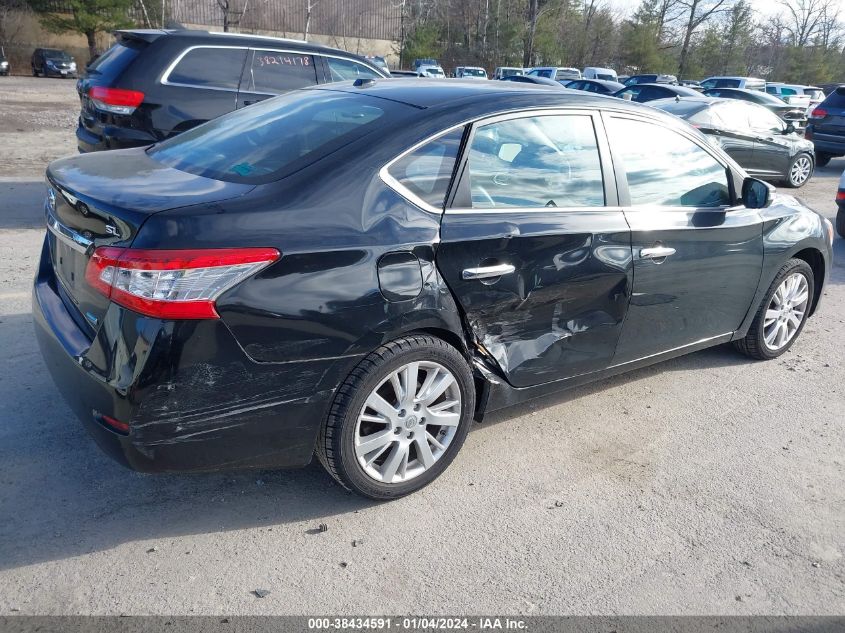 2013 Nissan Sentra Sl VIN: 3N1AB7AP0DL730361 Lot: 38434591