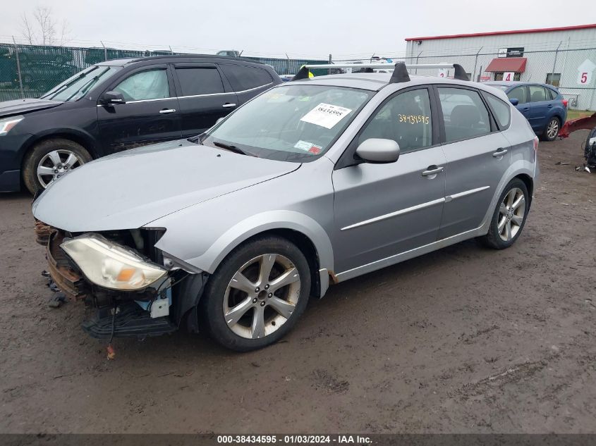 JF1GH63658H829031 2008 Subaru Impreza Outback Sport