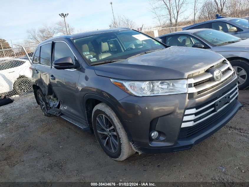 5TDJZRFH6HS441555 2017 Toyota Highlander Xle