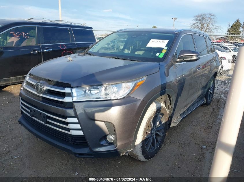 5TDJZRFH6HS441555 2017 Toyota Highlander Xle