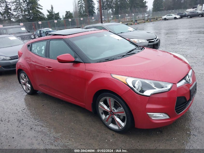 KMHTC6AD6HU322831 2017 Hyundai Veloster Value Edition