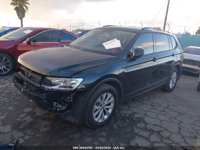 2019 Volkswagen Tiguan 2.0T S VIN: 3VV1B7AX7KM175351 Lot: 38434791