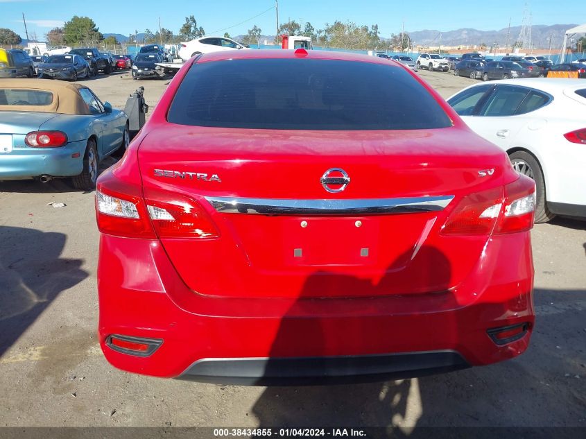 2017 Nissan Sentra Sv VIN: 3N1AB7AP3HL680254 Lot: 38434855