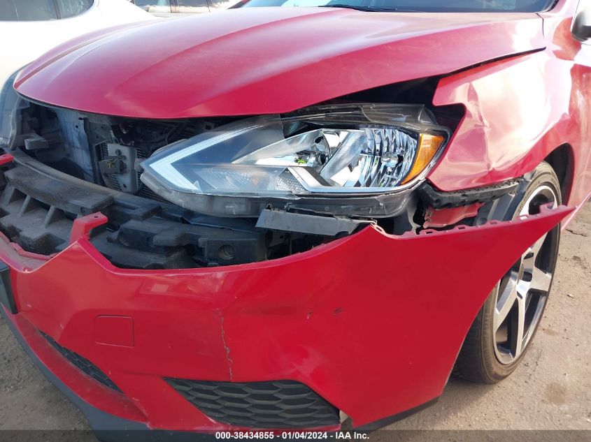 2017 Nissan Sentra Sv VIN: 3N1AB7AP3HL680254 Lot: 38434855