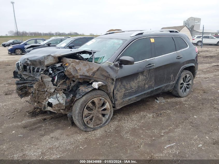 1C4PJLJXXKD159970 2019 Jeep Cherokee Overland Fwd